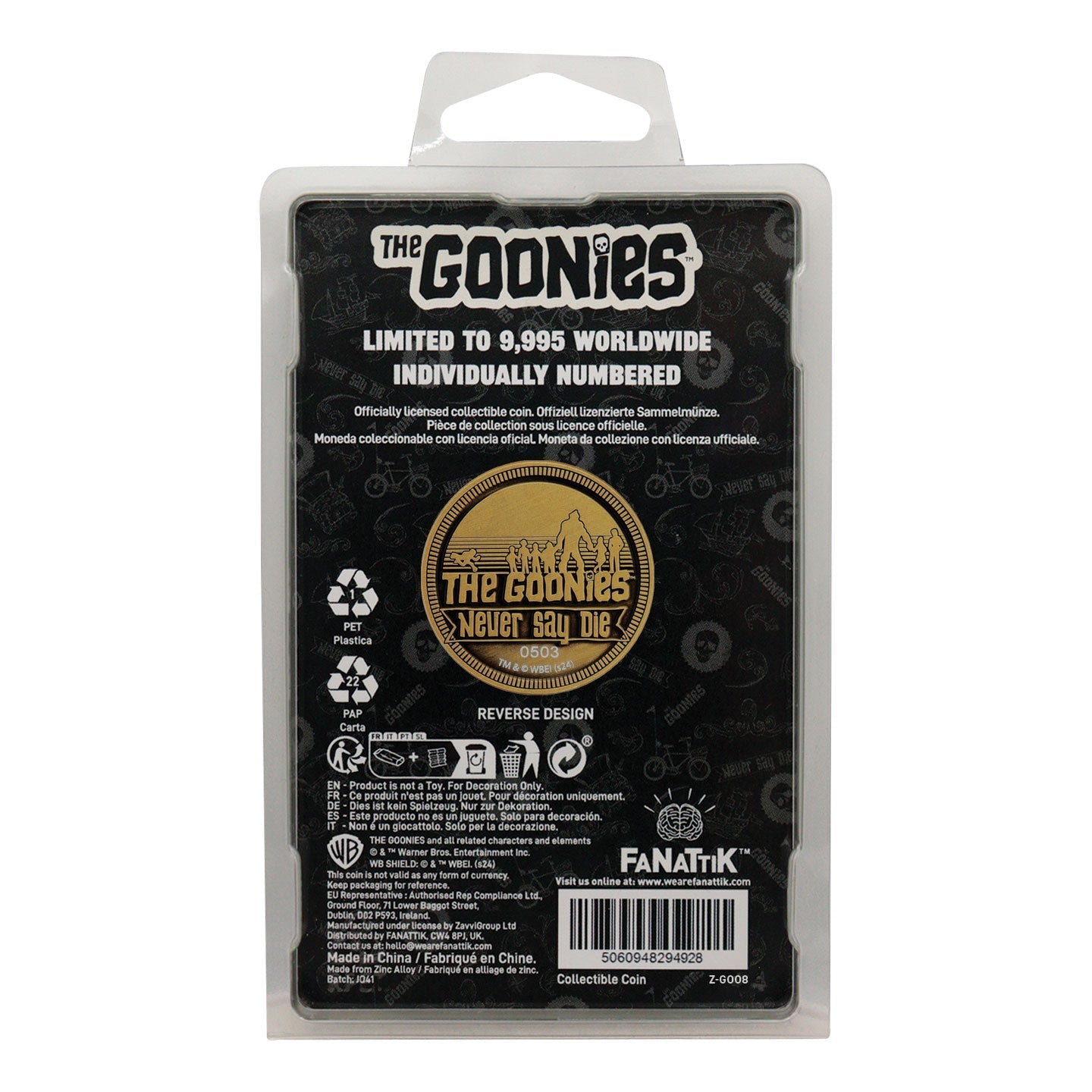 The Goonies Sloth Collectible Coin Coin