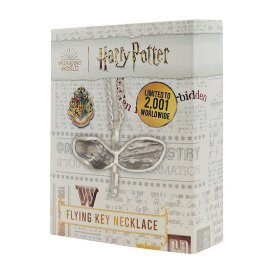 Harry Potter.999 Silver Plated Flying Key Necklace Necklace