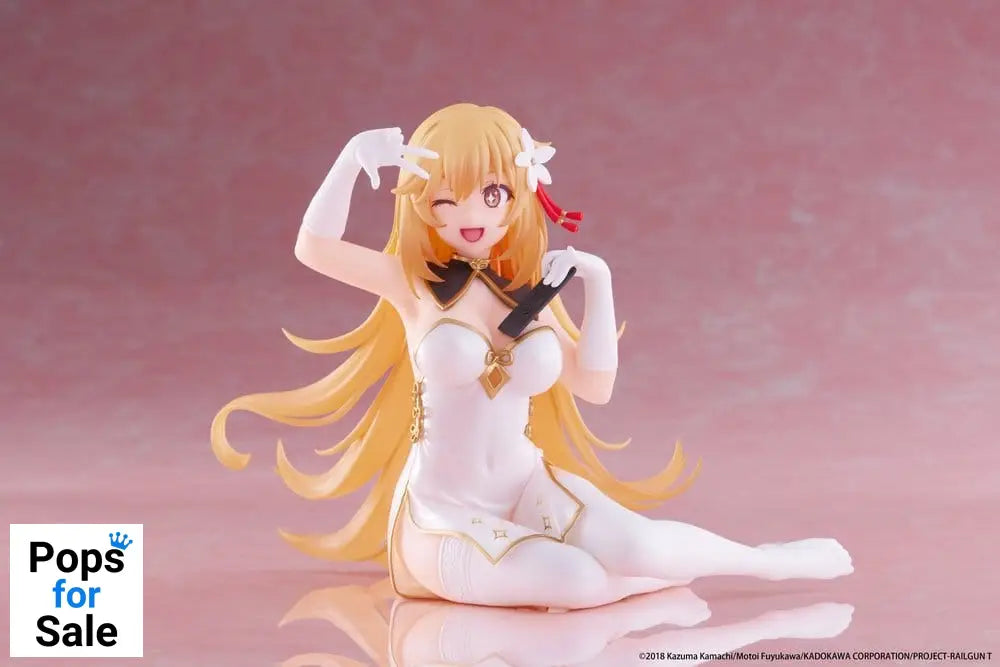 A Certain Scientific Railgun PVC Statue Desktop Cute Figure Misaki Shokuho Chinese Dress Ver. 13 cm