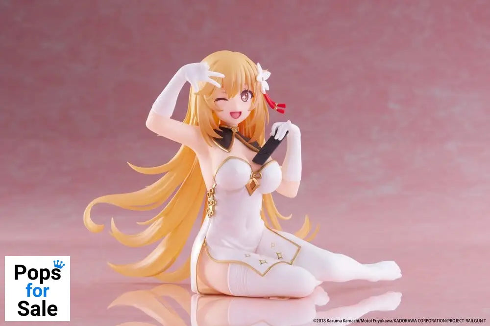 A Certain Scientific Railgun PVC Statue Desktop Cute Figure Misaki Shokuho Chinese Dress Ver. 13 cm