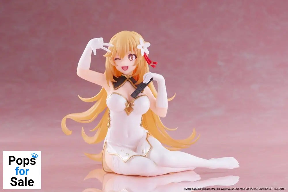 A Certain Scientific Railgun PVC Statue Desktop Cute Figure Misaki Shokuho Chinese Dress Ver. 13 cm