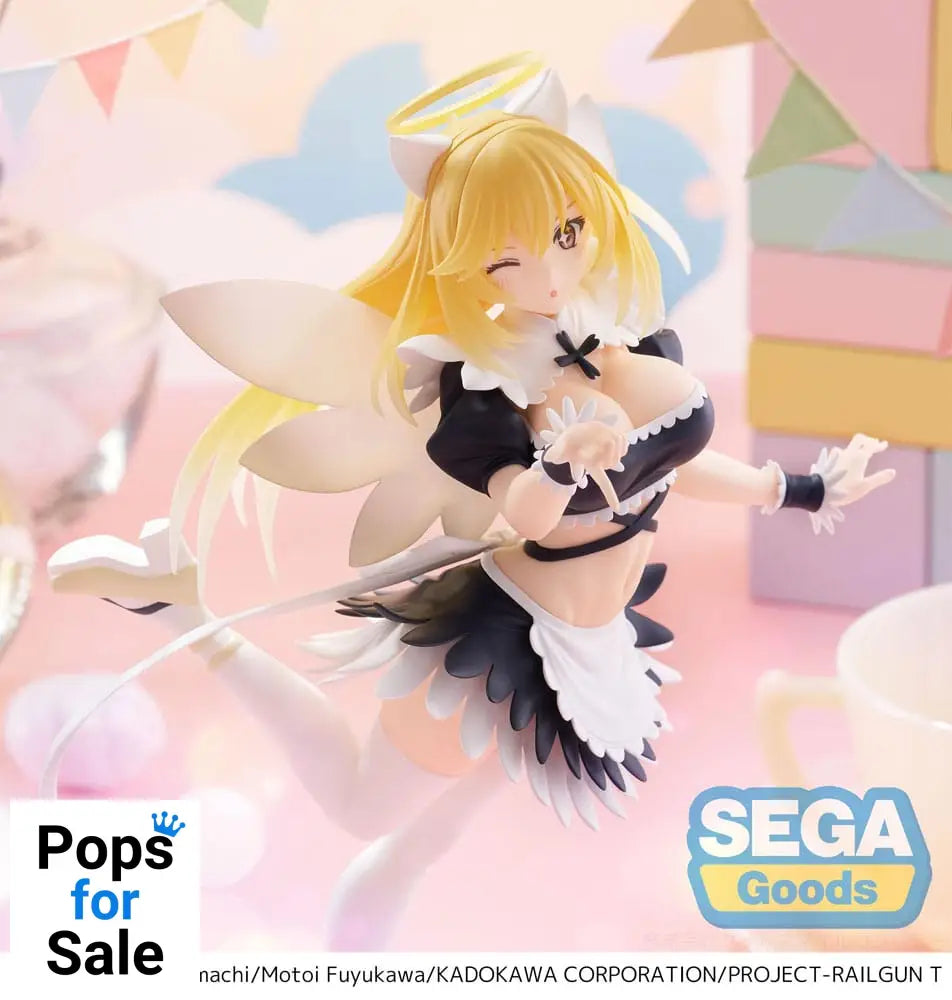 A Certain Scientific Railgun T Luminasta PVC Statue Misaki Shokuhou Fallen Angel Maid 20 cm