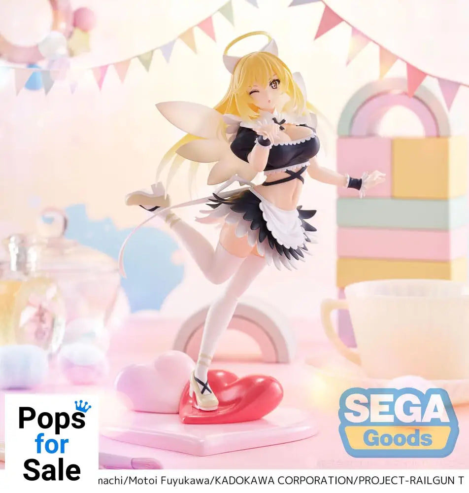 A Certain Scientific Railgun T Luminasta PVC Statue Misaki Shokuhou Fallen Angel Maid 20 cm