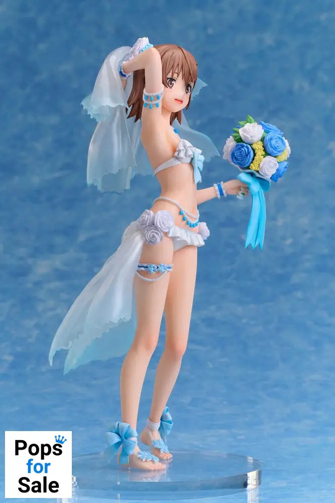 A Certain Scientific Railgun T PVC Statue 1/7 Mikoto Misaka Wedding Swimsuit Ver. 25 cm