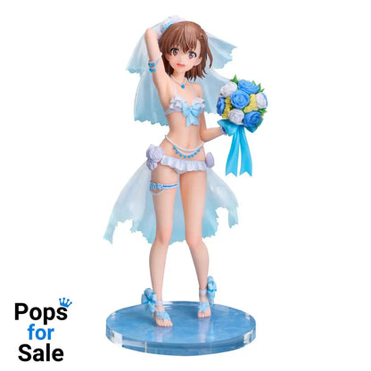 A Certain Scientific Railgun T PVC Statue 1/7 Mikoto Misaka Wedding Swimsuit Ver. 25 cm