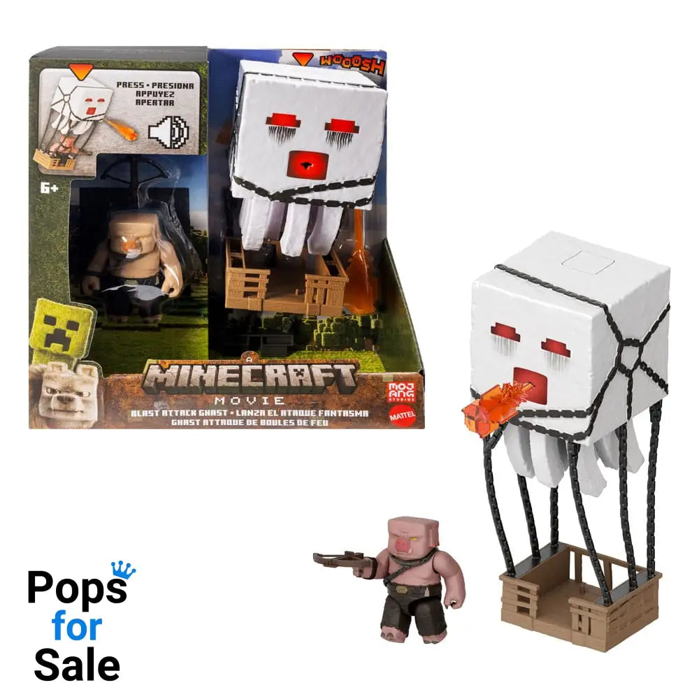 A Minecraft Movie Action Figure Blast Attack Ghast 25 cm Action figures