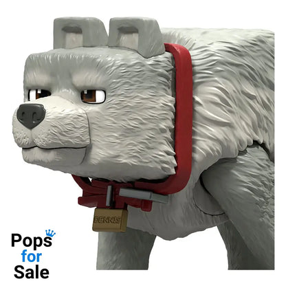 A Minecraft Movie Action Figure Dennis the Wolf 10 cm