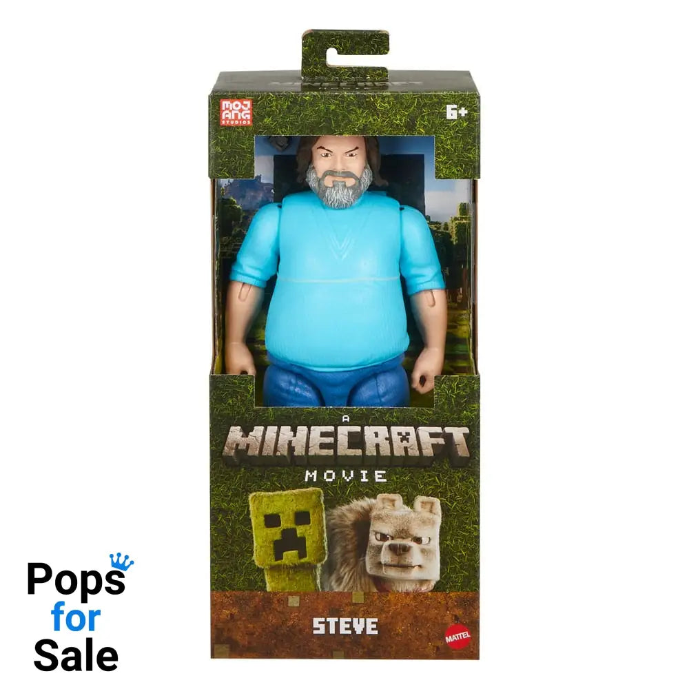 A Minecraft Movie Action Figure Large Steve 30 cm