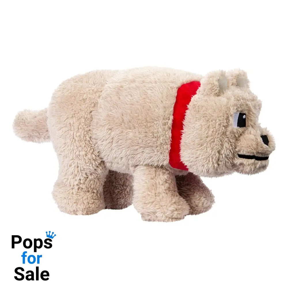 A Minecraft Movie Plush Figure Dennis the Wolf 20 cm