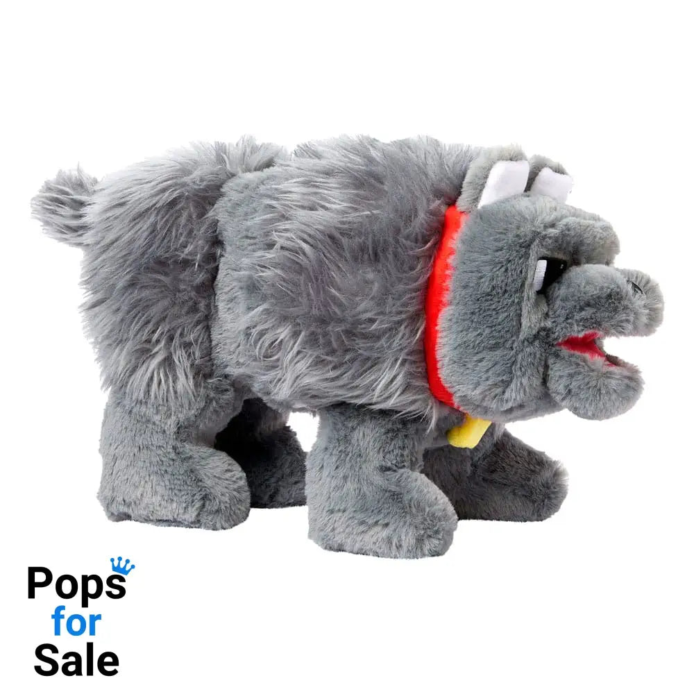 A Minecraft Movie Plush Figure Dennis the Wolf 20 cm Plushes