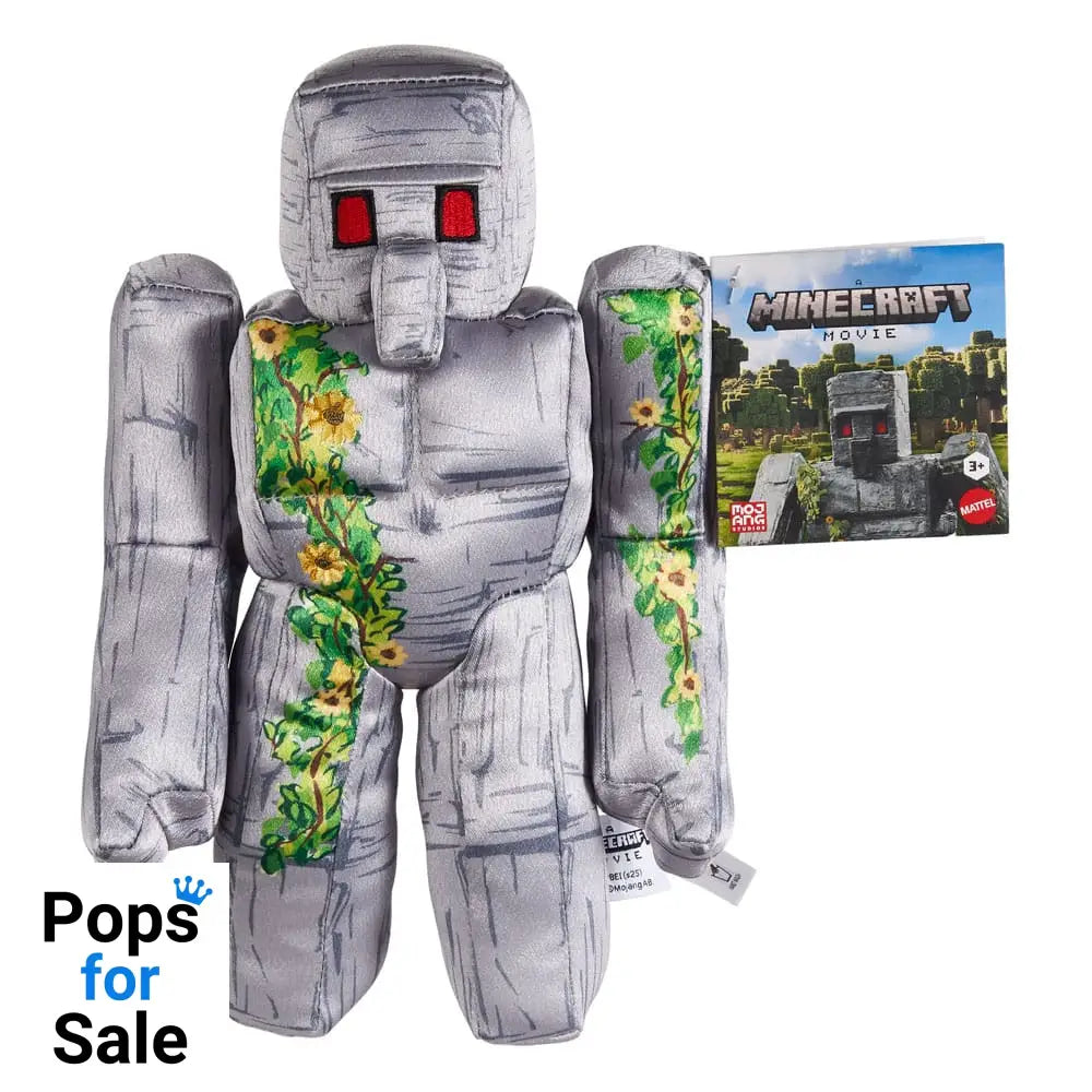A Minecraft Movie Plush Figure Iron Golem 20 cm