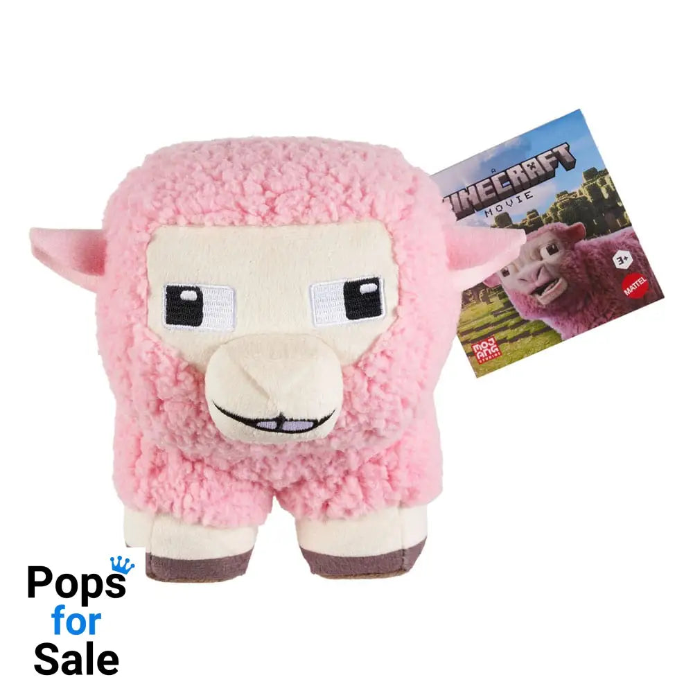 A Minecraft Movie Plush Figure Pink Sheep 20 cm