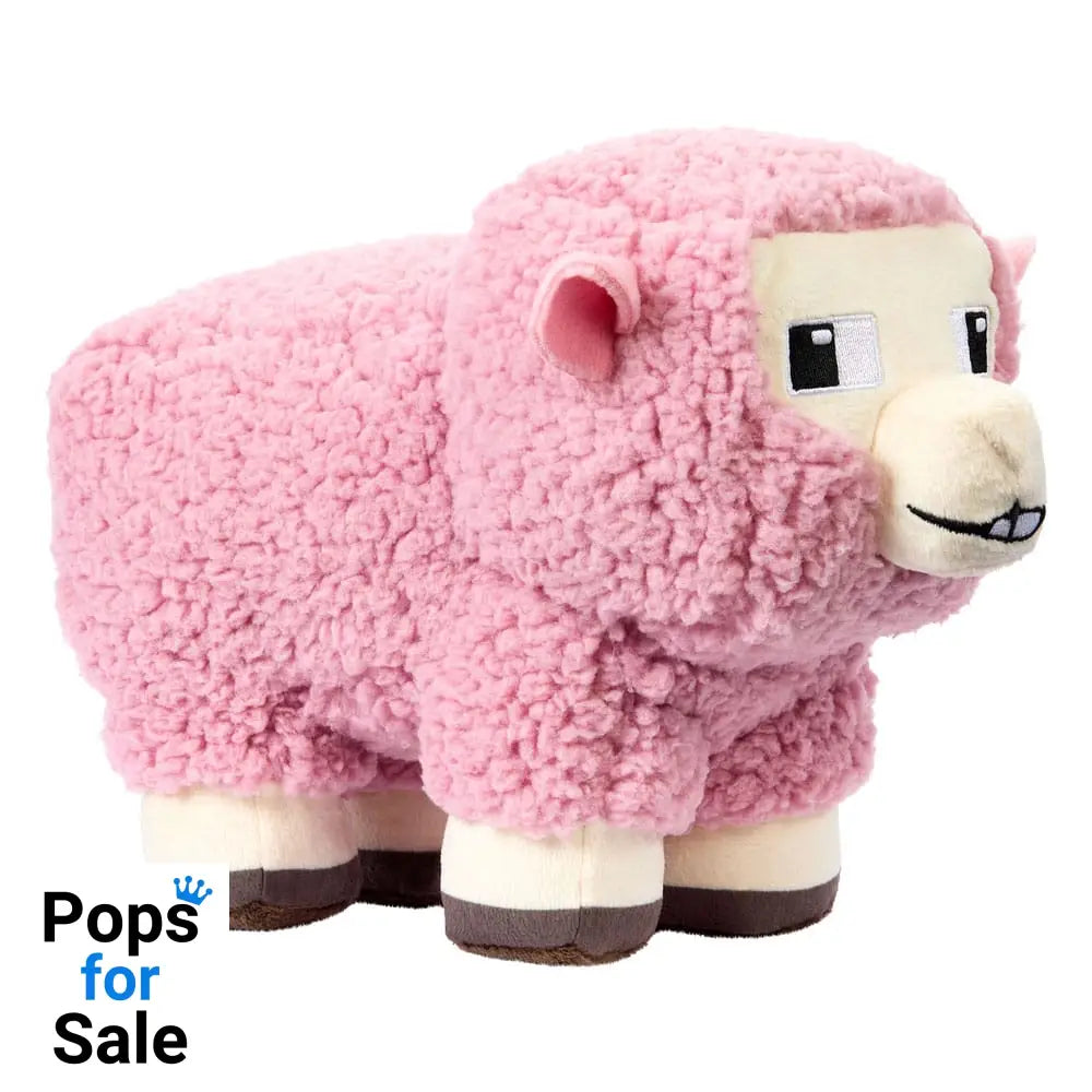 A Minecraft Movie Plush Figure Pink Sheep 20 cm