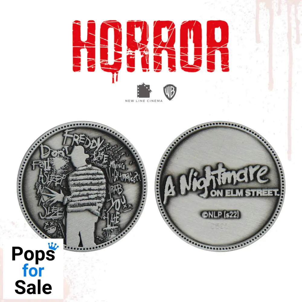 A Nightmare on Elm Street Limited Edition Collectible Coin Coin