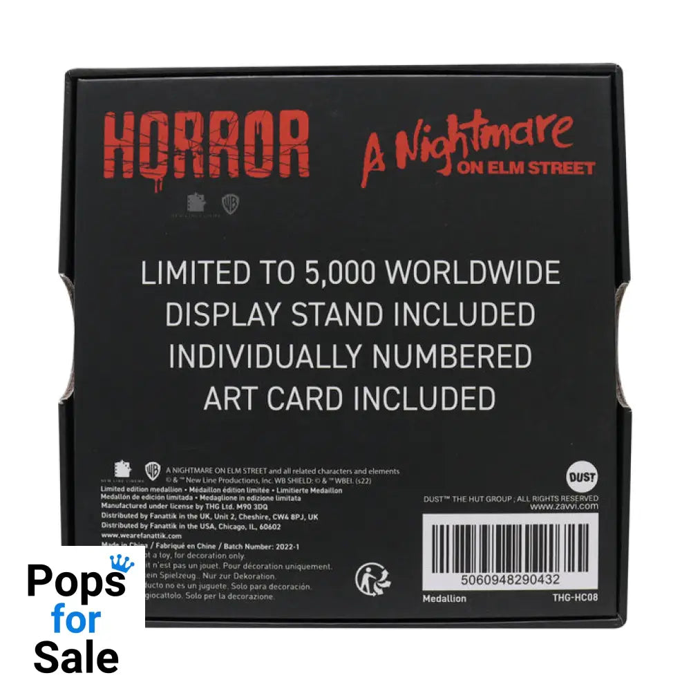 A Nightmare on Elm Street Limited Edition Medallion Medallion