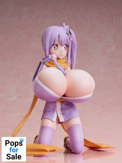 A Ninja and an Assassin Under One Roof Maid PVC Statue 1/4 Diecut Sticker Satoko Kusagakure Huge-Breasted Ver. 23 cm