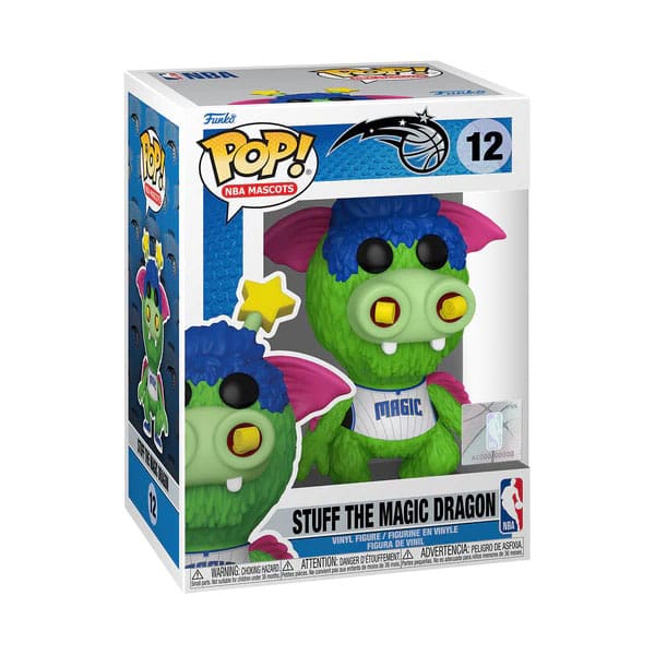 12 Stuff the Magic Dragon - NBA Mascots Funko POP Preorder