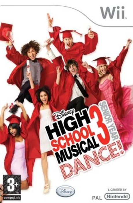 High School Musical 3: Senior Year DANCE! for Nintendo Wii/Wii-U - [No Manual]