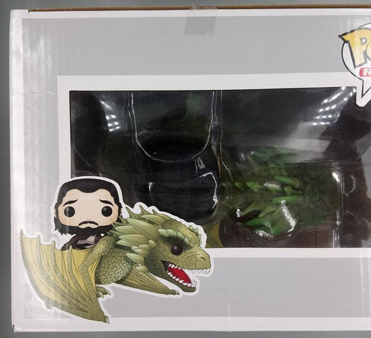 67 Jon Snow & Rhaegal - Rides - Game of Thrones Funko POP - Box Damaged