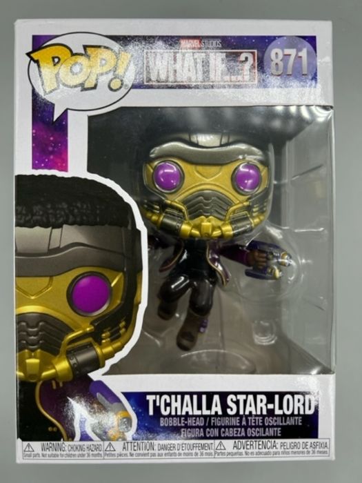 #871 T'Challa Star-Lord - Marvel - What If...? - Box Damaged Funko POP