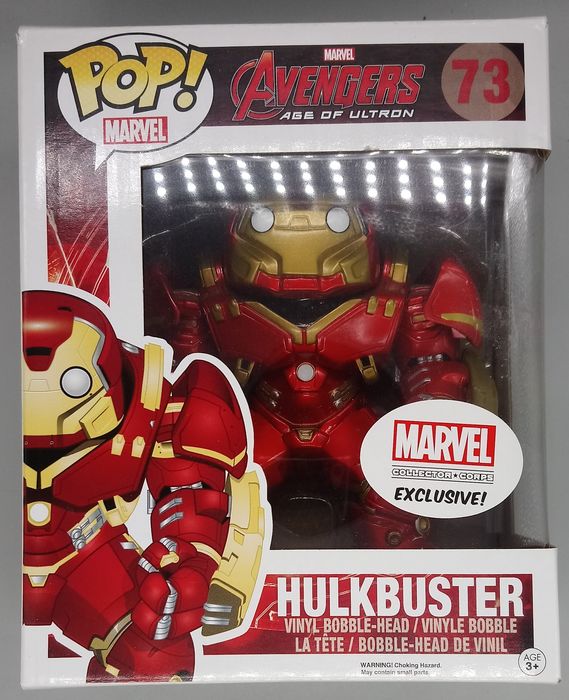 #73 Hulkbuster 6 Inch Marvel Avengers Age of Ultron - Box Damaged Funko POP