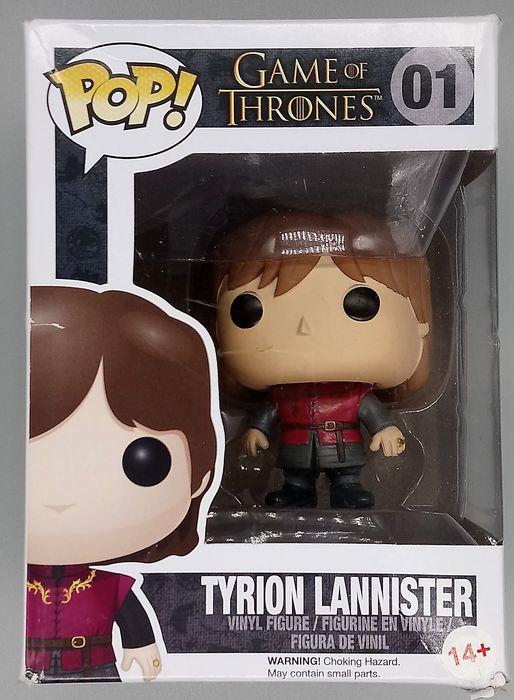 01 Tyrion Lannister - Game of Thrones - Funko POP - Box Damaged