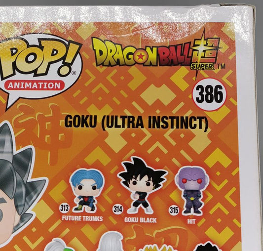 #386 Goku (Ultra Instinct) - Dragon Ball Z - Box Damaged Funko POP