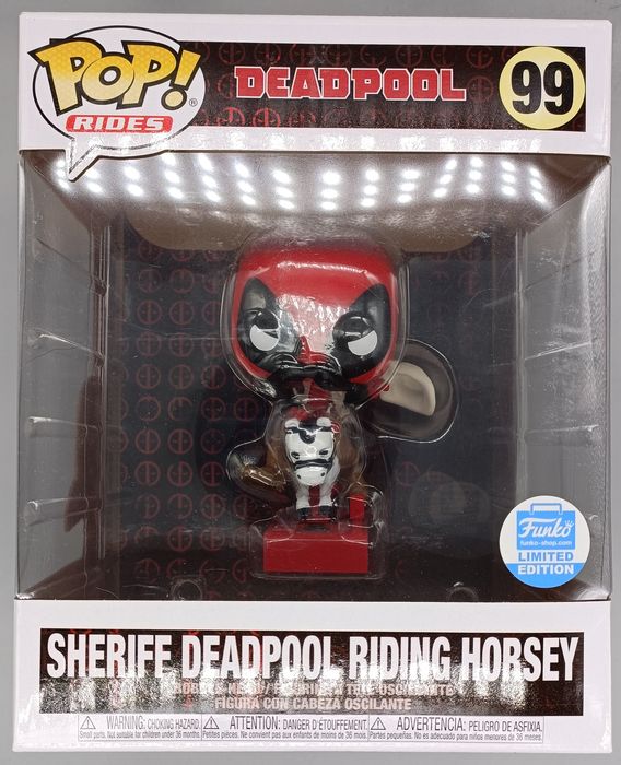 #99 Sheriff Deadpool Riding Horsey - Marvel - Rides Funko POP