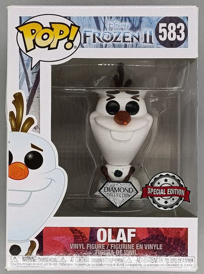 583 Olaf - Diamond - Disney Frozen 2 - Funko POP - Box Damaged