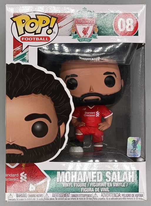 #08 Mohamed Salah - Football - Liverpool FC Funko POP