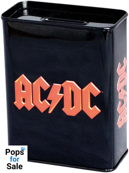 AC/DC Coin Bank Logo