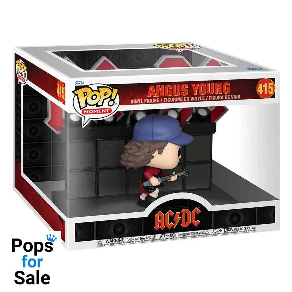 AC/DC POP Moments Vinyl Figures Angus Young(Dance) 9 cm