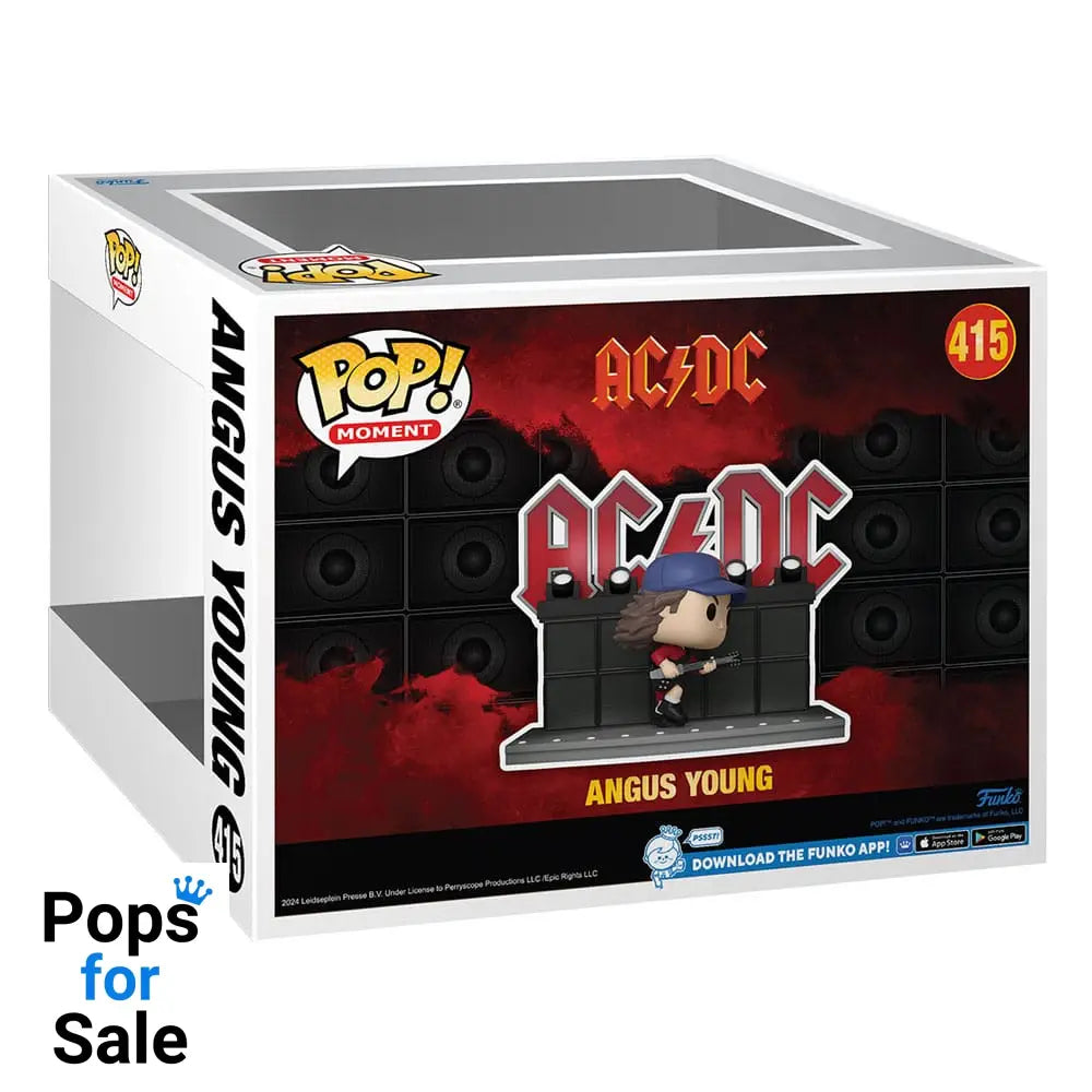 AC/DC POP Moments Vinyl Figures Angus Young(Dance) 9 cm
