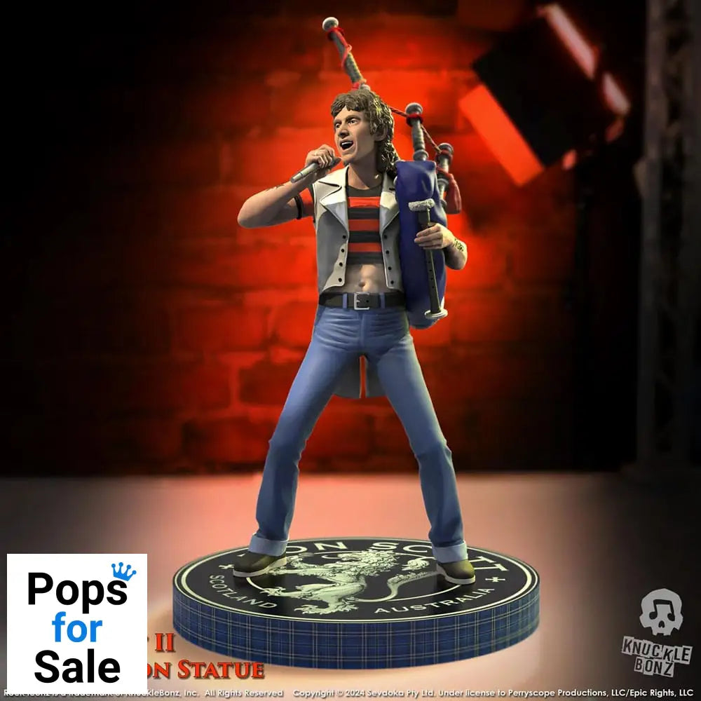 AC/DC Rock Iconz Statue Bon Scott II 24 cm