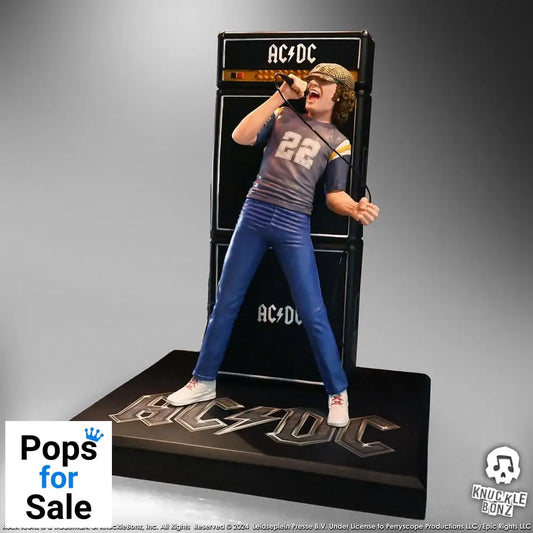 AC/DC Rock Iconz Statue Brian Johnson 23 cm