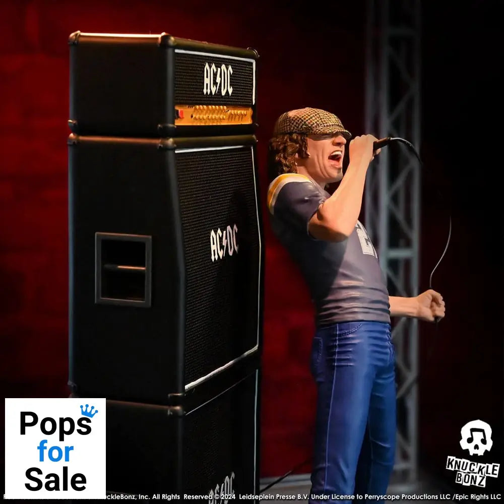 AC/DC Rock Iconz Statue Brian Johnson 23 cm Statues