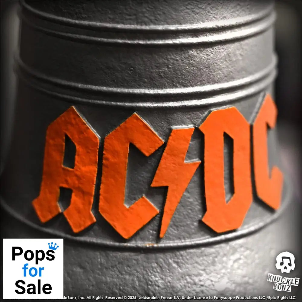 AC/DC Rock Ikonz On Tour Statue PWR UP Tour Hells Bell Statues