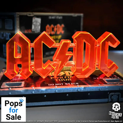 AC/DC Rock Ikonz On Tour Statue PWR UP Tour Road Case