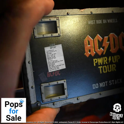 AC/DC Rock Ikonz On Tour Statue PWR UP Tour Road Case