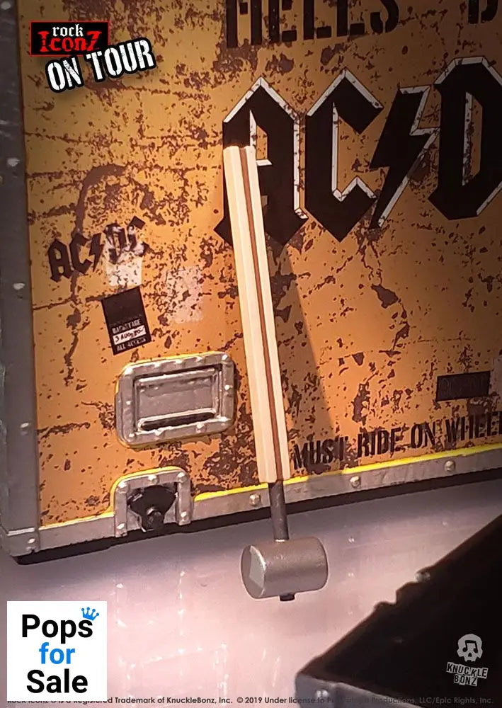 AC/DC Rock Ikonz On Tour Statues Hell's Bell