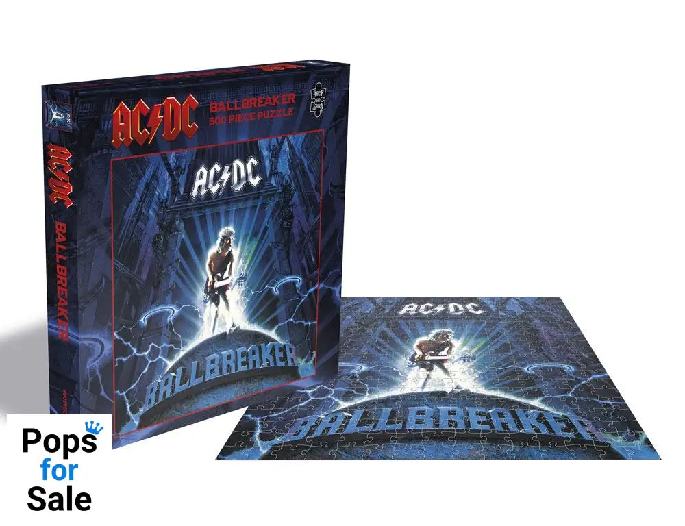 AC/DC Rock Saws Jigsaw Puzzle Ballbreaker (500 pieces)