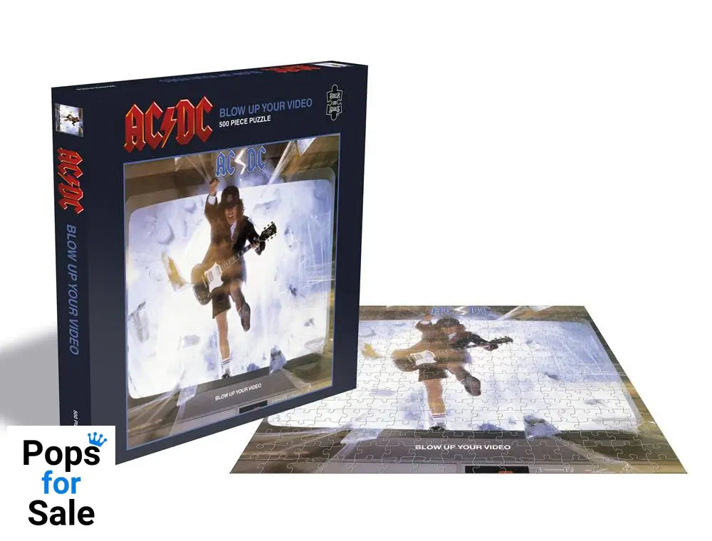 AC/DC Rock Saws Jigsaw Puzzle Blow Up Your Video (500 pieces)