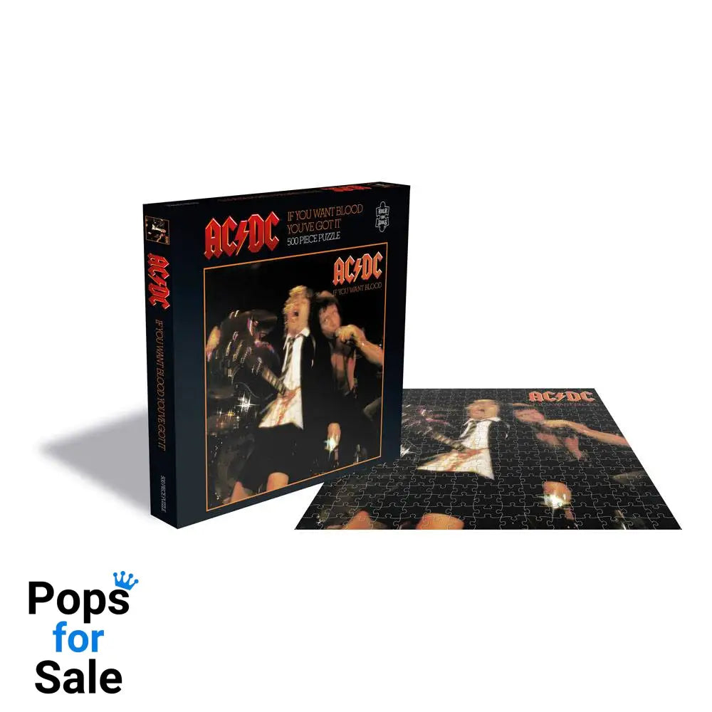 AC/DC Rock Saws Jigsaw Puzzle If You Want Blood (500 pieces)