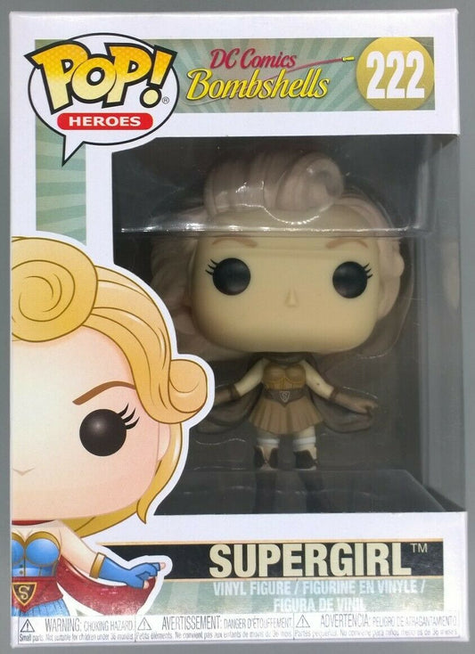 222 Supergirl (Sepia) - Pop Heroes - DC Bombshells Funko POP