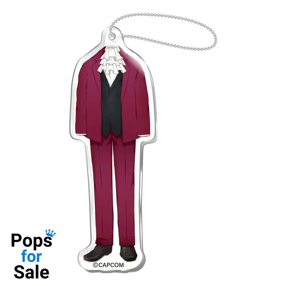 Ace Attorney Acryl Keychains Phoenix Miles Edgeworth 6 cm