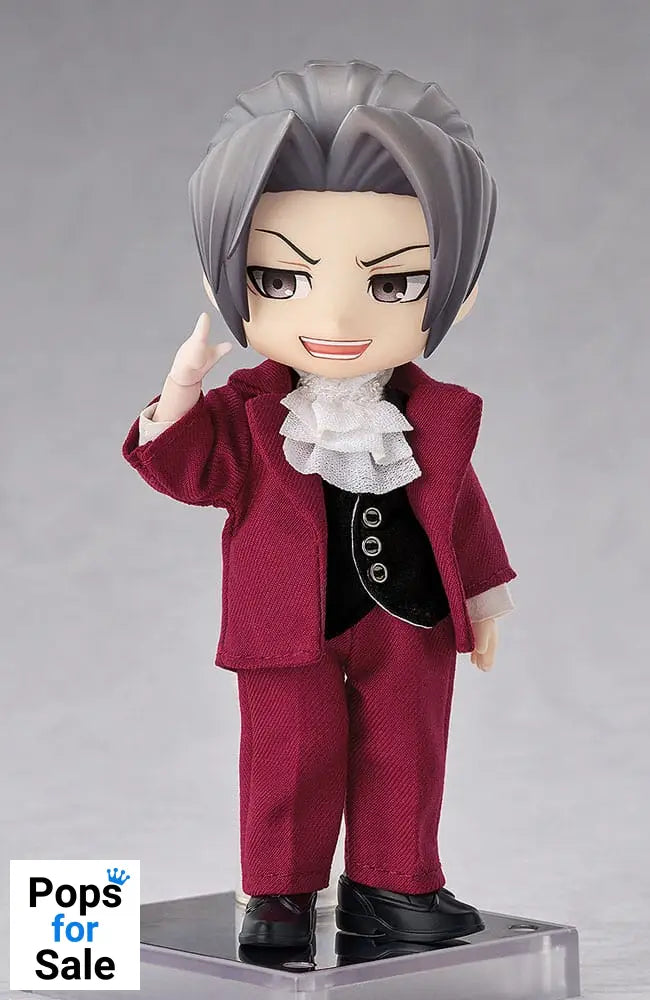 Ace Attorney Nendoroid Doll Action Figure Miles Edgeworth 14 cm Action figures