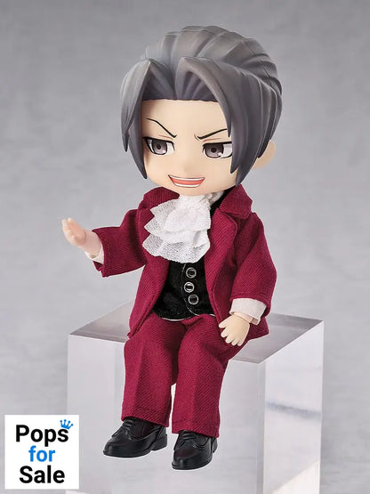 Ace Attorney Nendoroid Doll Action Figure Miles Edgeworth 14 cm