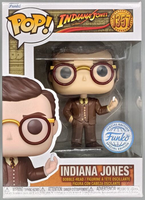 #1357 Indiana Jones (Professor) Disney Funko POP