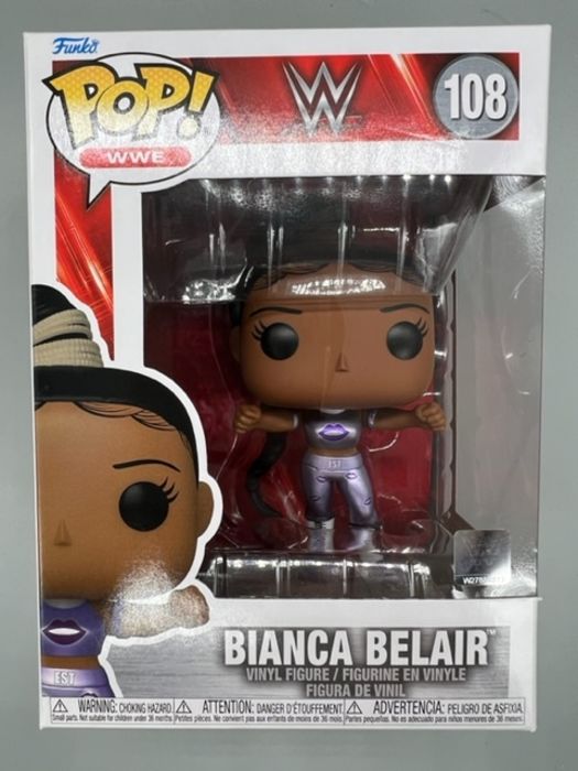 108 Bianca Belair - WWE WrestleMania 37 Funko POP
