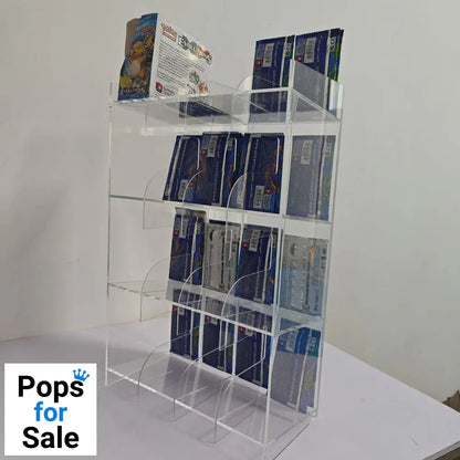 Acryl Counter Display for Trading Card Booster Packs